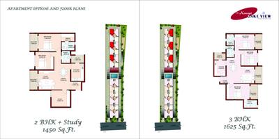 Image of 1630 Sq.ft 3 BHK Apartment / Flat for sale in Koncept Lake View, Jakkur, Bengaluru for Rs. 17500000