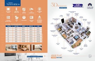 Image of 2350 Sq.ft 4 BHK Apartment / Flat for sale in Devanya VII, Chatrapati Nagar, Nagpur for Rs. 15998000