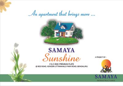 Image of 1145 Sq.ft 2 BHK Apartment / Flat for sale in Samaya Sunshine, Srinivaspura, Bengaluru for Rs. 9146000