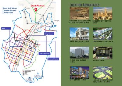 Image of 1500 Sq.ft 3 BHK Villa for sale in Dholera Lakeside Residency, Dholera, Ahmedabad for Rs. 6500000
