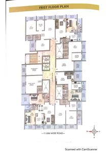 Image of 650 Sq.ft 1 BHK Apartment / Flat for sale in Shree Ganesh Alliaance, Airoli, Navi Mumbai for Rs. 9000000