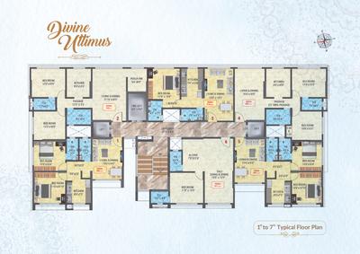 Image of 550 Sq.ft 1 BHK Apartment / Flat for sale in Divine Ultimus, Ghatkopar East, Mumbai for Rs. 11000000