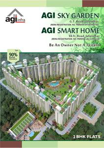 Image of 820 Sq.ft 2 BHK Apartment / Flat for sale in AGI Sky Garden, Shakti Nagar, Jalandhar for Rs. 4950000