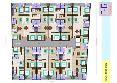 Image of 1050 Sq.ft 2 BHK Apartment / Flat for sale in Sam Rise Inn, Noida Extension, Greater Noida for Rs. 4500000
