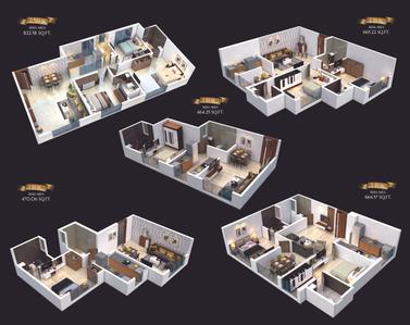 Image of 1000 Sq.ft 2.5 BHK Apartment / Flat for sale in Shree Prathamesh Elite, Kandivali West, Mumbai for Rs. 18500000