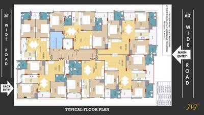 Image of 1454 Sq.ft 3 BHK Apartment / Flat for sale in JVJ Dream Residency, Karolan Ka Barh, Jaipur for Rs. 6200000
