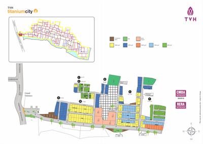Image of 2600 Sq.ft Residential Plot / Land for sale in TVH Titanium City, Mannivakkam, Chennai for Rs. 15900000