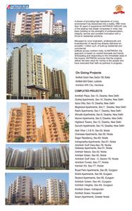 Image of 1260 Sq.ft 2 BHK Apartment / Flat for sale in Antriksh Golf City Phase 1, Sector 150, Noida for Rs. 13230000