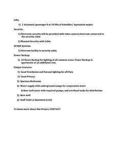 DF Silverline Constructions Queens Terraces Brochure 17