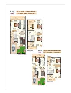 Image of 1232 Sq.ft 3 BHK Duplex for sale in Mahendra Ample Park, Salaiya, Bhopal for Rs. 12000000