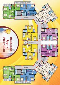 Image of 1120 Sq.ft 3 BHK Apartment / Flat for sale in Siddhi Vinayak Residency, Shyampur, Durgapur for Rs. 2912000