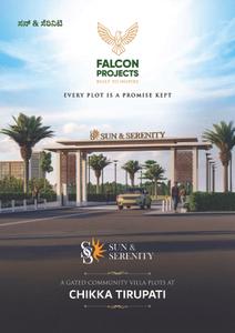 Image of 1200 Sq.ft Residential Plot / Land for sale in Falcon Sun And Serenity, Lakkur, Kolar for Rs. 5200000