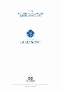 Niharika Lakefront Brochure 1
