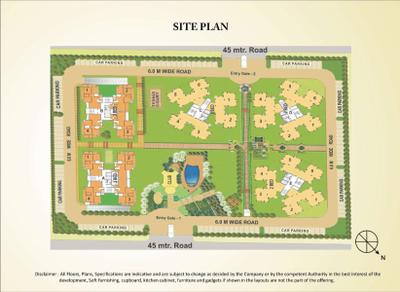 Image of 1275 Sq.ft 2 BHK Builder Floor for sale in Lakshya Heights A To E, Sector B Ansal API, Lucknow for Rs. 7100000