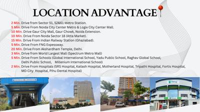 Image of 1450 Sq.ft 3 BHK Apartment / Flat for sale in Capital Hometech Homes, Sector 51, Noida for Rs. 7687679