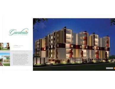 Image of 1883 Sq.ft 3 BHK Apartment / Flat for sale in Hallmark Gardenia, Puppalaguda, Hyderabad for Rs. 16000000
