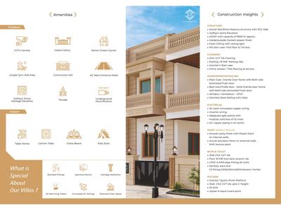 Image of 2283 Sq.ft 3 BHK Villa for sale in HKB Casa Heritage, Mudtra Sili, Jalore for Rs. 12500000