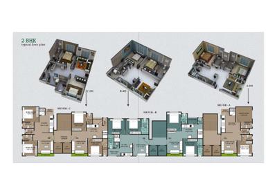Image of 1850 Sq.ft 3 BHK Apartment / Flat for sale in General Royal Orchid, Rander, Surat for Rs. 11000000