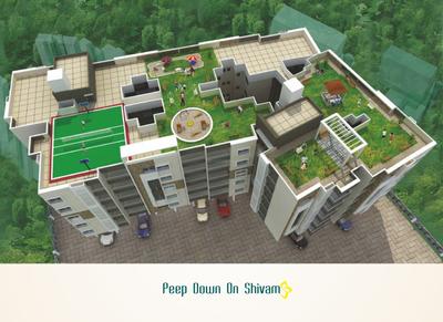 Image of 580 Sq.ft 1 BHK Apartment / Flat for sale in Satyam Shivam Phase 2, Wadgaon Sheri, Pune for Rs. 5600000