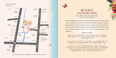 Image of 1215 Sq.ft Residential Plot / Land for sale in Radiance Paradise, Gerugambakkam, Chennai for Rs. 10900000