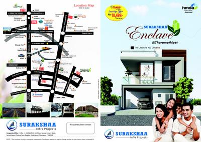 Image of 2100 Sq.ft Residential Plot / Land for sale in Surakshaa Enclave, Taramatipet, Hyderabad for Rs. 6000000