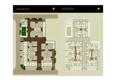 Image of 1170 Sq.ft 2 BHK Apartment / Flat for sale in Padmavati Residency, Shilaj, Ahmedabad for Rs. 6400000