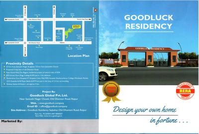Image of 1000 Sq.ft Residential Plot / Land for sale in Goodluck Residency Phase 3, Kandul, Raipur for Rs. 3000000