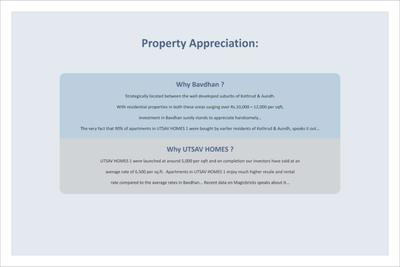Image of 800 Sq.ft 2 BHK Apartment / Flat for sale in Prime Utsav Homes, Bavdhan, Pune for Rs. 8800000