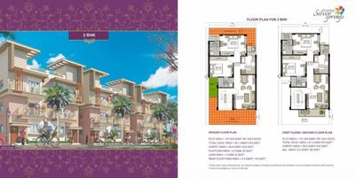 Image of 900 Sq.ft 2 BHK Builder Floor for sale in Santur Silver Springs, Sector 35, Karnal for Rs. 6500000