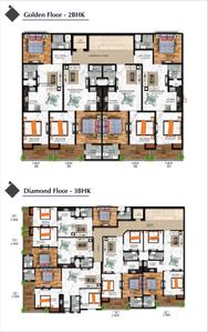 Image of 1050 Sq.ft 2 BHK Apartment / Flat for sale in Venice County, Noida Extension, Greater Noida for Rs. 4000550