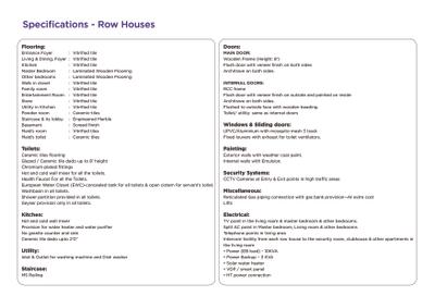 Sattva Songbird Brochure 22