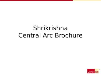Shri Krishna Central Arc Brochure 1