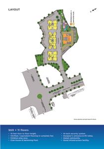 Image of 630 Sq.ft 2 BHK Apartment / Flat for sale in Vijay Vatika, Hiranandani Estate, Thane for Rs. 8500000