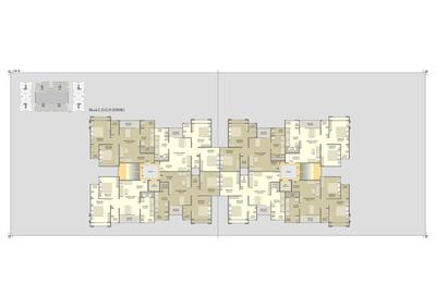 Image of 1544 Sq.ft 3 BHK Apartment / Flat for sale in Swati Residency 5, Chandkheda, Ahmedabad for Rs. 10500000