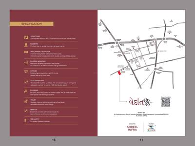 Image of 1888 Sq.ft 2 BHK Apartment / Flat for sale in Shreel Vedant 98, GIDC Naroda, Ahmedabad for Rs. 4410000