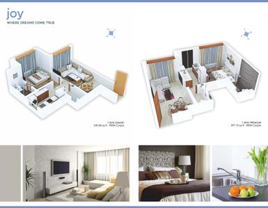 Image of 560 Sq.ft 1 BHK Apartment / Flat for sale in Yash Dahisar Shivangan Wing A, Dahisar East, Mumbai for Rs. 11000000