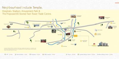 Image of 1480 Sq.ft 3 BHK Apartment / Flat for sale in Purbasa Giriraj Tower, Basishta, Guwahati for Rs. 8700000