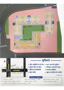 Image of 495 Sq.ft 1 BHK Apartment / Flat for sale in Sanwaliya Dham, Debari, Udaipur for Rs. 1650000