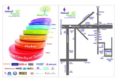 Image of 1500 Sq.ft Residential Plot / Land for sale in Adisesh Green City, Thyavanahalli, Kolar for Rs. 3200000