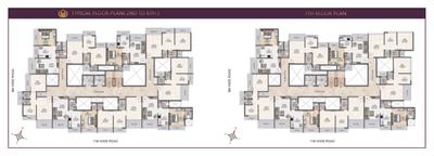 Image of 716 Sq.ft 1 BHK Apartment / Flat for sale in Guru Ambar, Ulwe, Navi Mumbai for Rs. 6300000