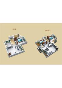 Image of 1120 Sq.ft 2 BHK Apartment / Flat for sale in Avicon Levante, Ulwe, Navi Mumbai for Rs. 12400000