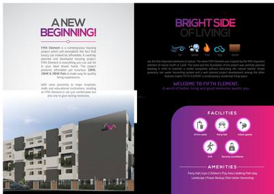 Image of 880 Sq.ft 2 BHK Apartment / Flat for sale in New Dimensions Fifth Element, Gunjur Village, Bengaluru for Rs. 7500000