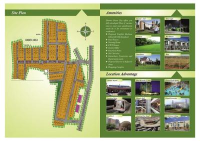 Image of 1000 Sq.ft 2 BHK Independent House for sale in AK Dream Green City, Junab Ganj, Lucknow for Rs. 3200000