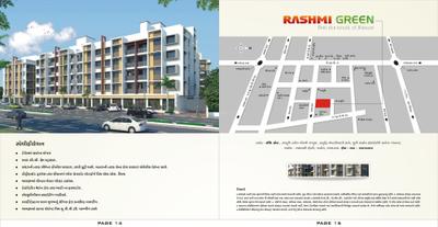 Image of 1099 Sq.ft 2 BHK Apartment / Flat for sale in Rashmi Green - Green Space, Narolgam, Ahmedabad for Rs. 2800000