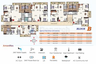Image of 1177 Sq.ft 3 BHK Apartment / Flat for sale in Rudra Tarun Villa, Paijawa, Patna for Rs. 9180000