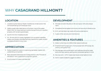 Image of 9255 Sq.ft Residential Plot / Land for sale in Casagrand Hillmont, Pallangi, Kodaikanal for Rs. 6941250