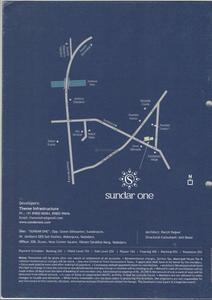 Image of 675 Sq.ft 3 BHK Duplex for sale in Theme Sundar One Phase 1, Sundarpura, Vadodara for Rs. 4200000