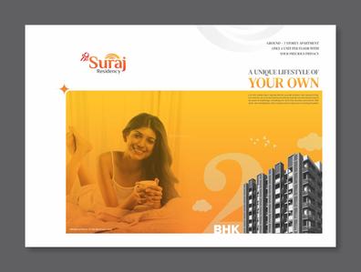 Image of 800 Sq.ft 2 BHK Apartment / Flat for sale in Shri Suraj Residency, Vavol, Gandhinagar for Rs. 4500000