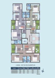 Image of 1050 Sq.ft 2 BHK Apartment / Flat for sale in Emperos Sky 2 Cosmos, Pimple Saudagar, Pune for Rs. 6500000