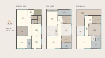 Image of 2302 Sq.ft 5 BHK Villa for sale in S P Arcus Courtyard, Bhayli, Vadodara for Rs. 28000000